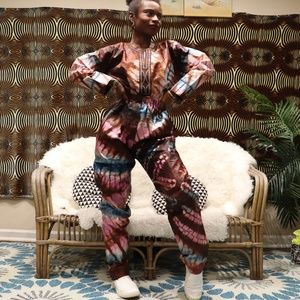 3 Piece Elegant African Clothes multi-purpose